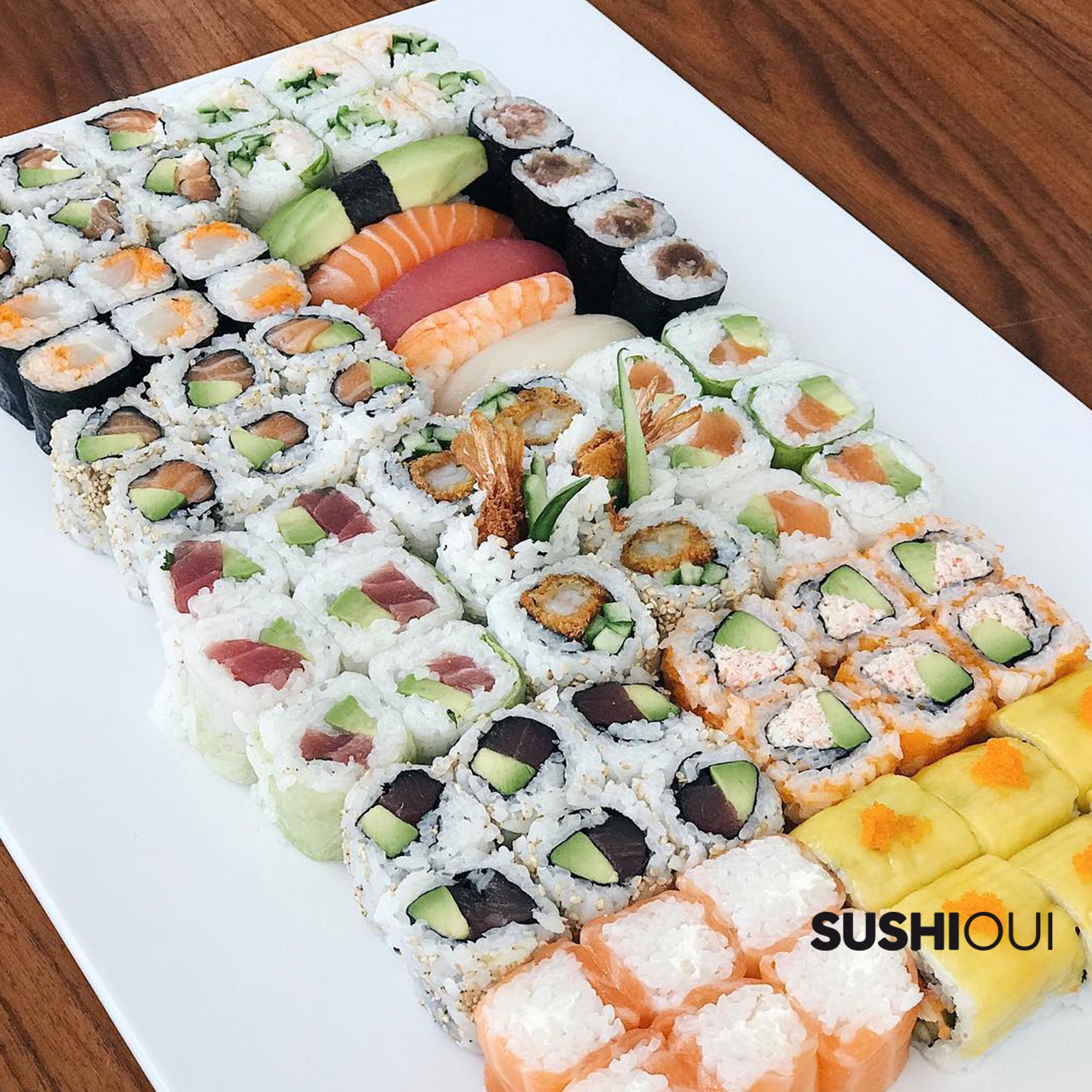 Sushi & Maki Sushi Oui available to rent / verhuur / location at 50.8 Studio • Belgïe, Belgique, Belgium, Catering, Huur, Location, Louer, Only in, Photo, Rent, Studio, Verhuur, Video